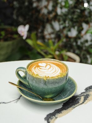 Capuchino pistacho